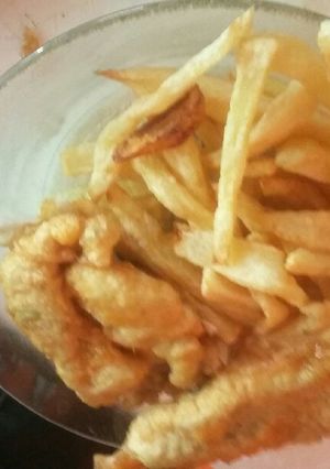 Una foto de Filet con papas fritas 😃