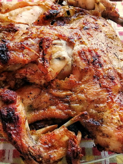 Una foto de Pollo a la parrilla o barbacoa