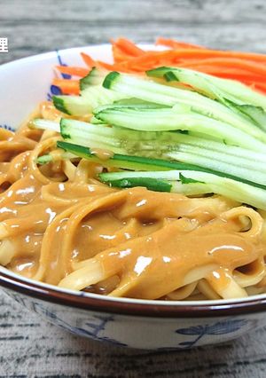 簡易麻醬麵 的食譜成品照片
