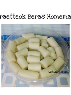 Foto resep Garaetteok (가래떡)Beras Homemade