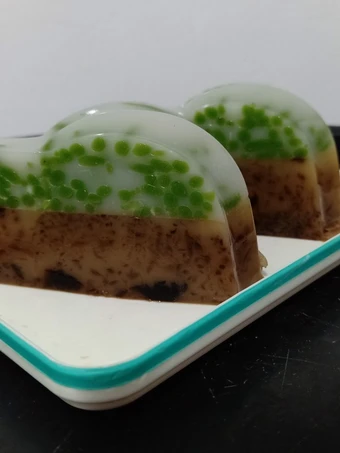 Langkah Gampang Membikin Resep Puding cendol cincau yang Sempurna Anti Ribet, Bisa Manjain Lidah