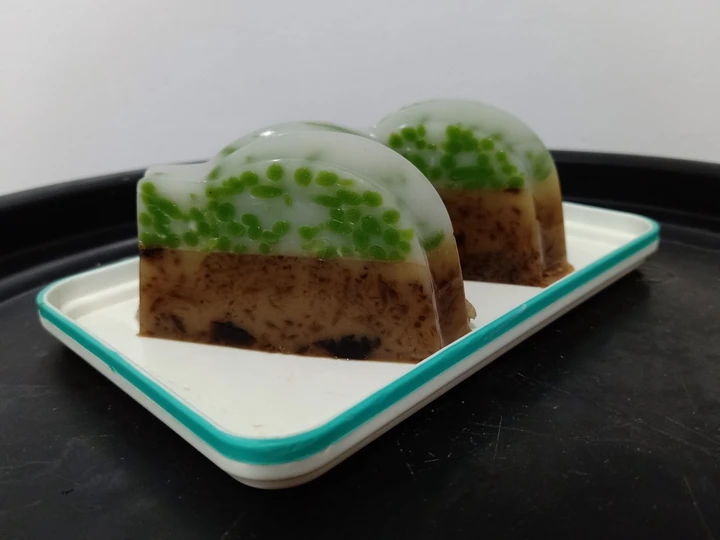 Langkah Gampang Membikin Resep Puding cendol cincau yang Sempurna Anti Ribet, Bisa Manjain Lidah