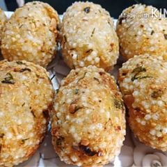 A picture of Vrat Special Crispy Sabudana Vada.