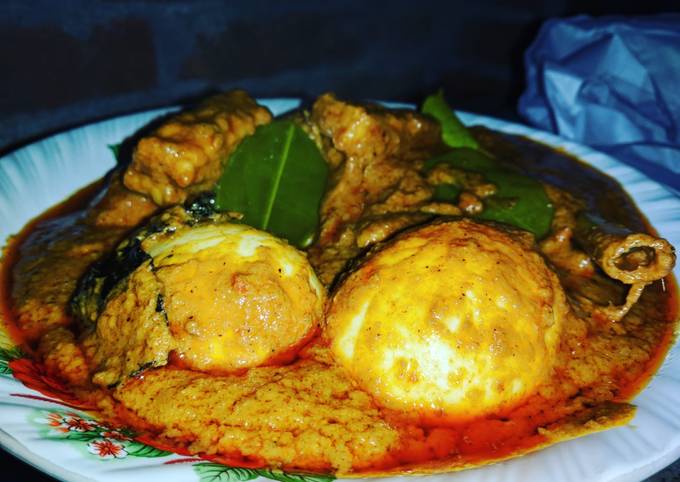 Telor tempe rendang