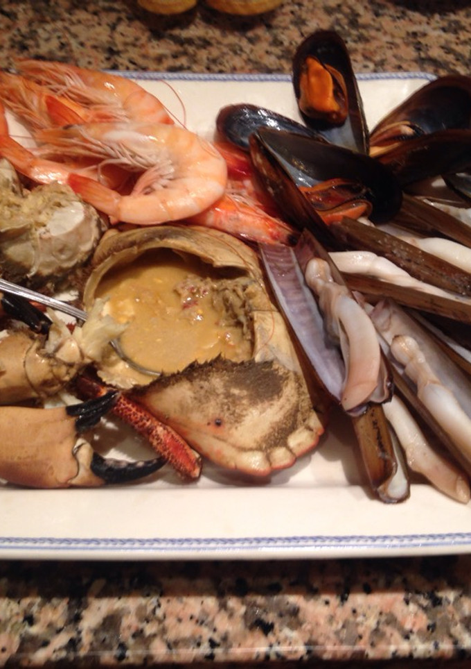 Una foto de Mariscada sencilla