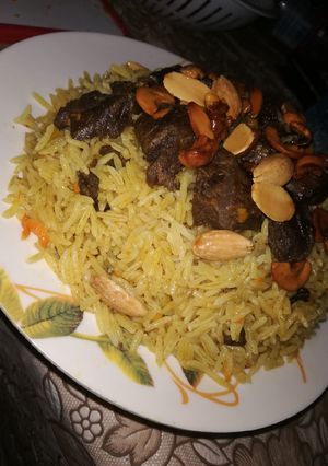 صورة لوصفة برياني لحم