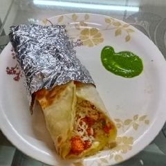 Chicken Cheese Kathi Roll A picture of Chicken Cheese Kathi Roll.