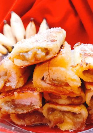 Foto resep Roti Tawar Goreng Pisang