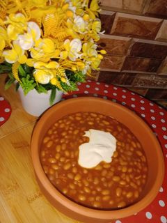 صورة لوصفة فاصوليا الطيبين 😋
