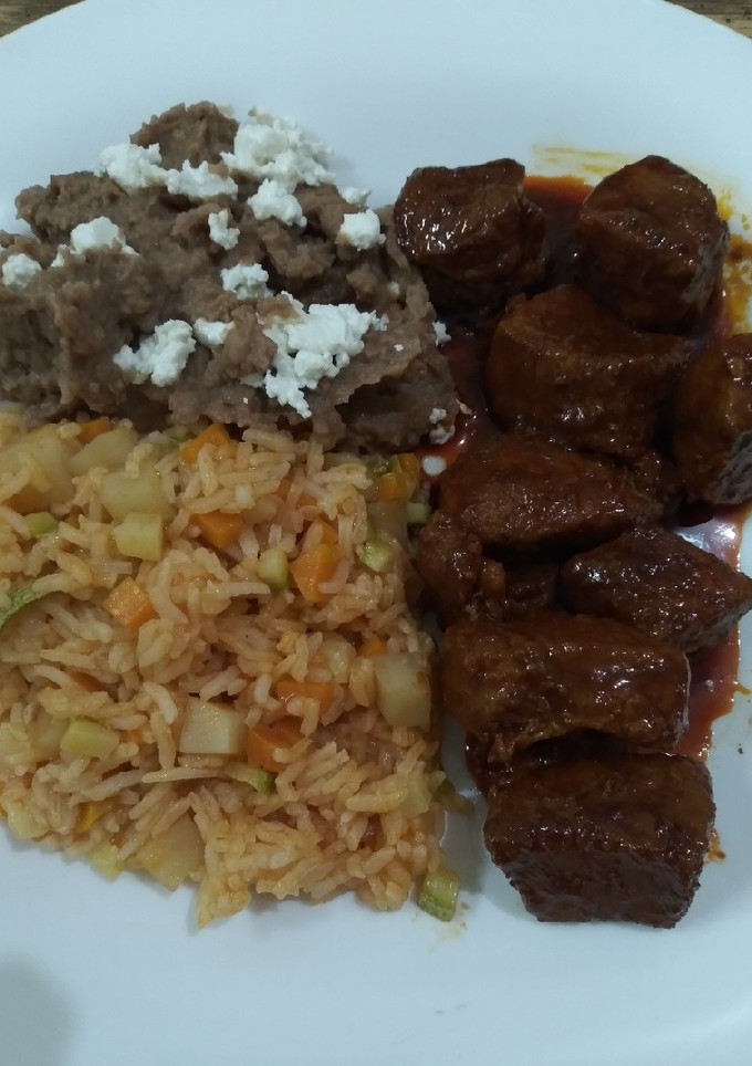 Una foto de Asado de puerco