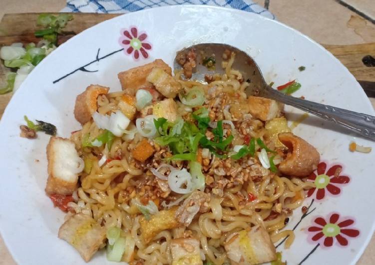 Resep Mie Campur Petir Kekinian Anti Gagal