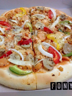 Foto resep Chicken Sausage Pizza 🍕🍕