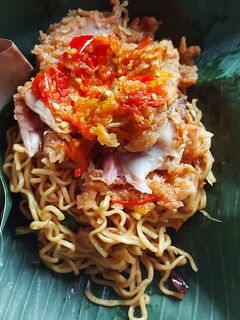Foto resep Ayam geprek mie super pedas