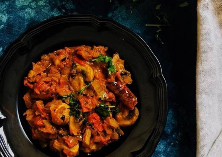 Recipe of Quick Mushroom Chettinad