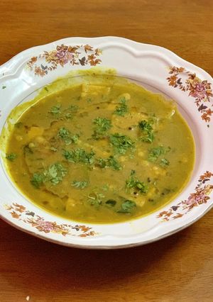 A picture of Dal Dhokli.
