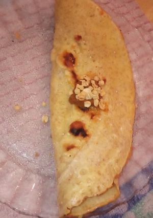 Una foto de Panqueque integral