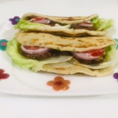 A picture of Mc Arabia (fast food style).