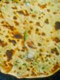 Spinach Onion prantha