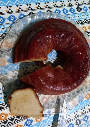 Una foto de Budín de pan
