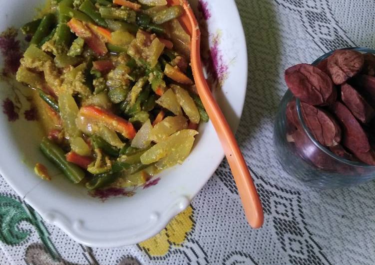 Cara Gampang Membuat Acar Kenari, Lezat Sekali