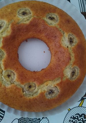 Una foto de Budín de banana