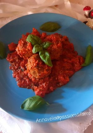 Foto di Polpette di lenticchie al pomodoro e basilico vegan