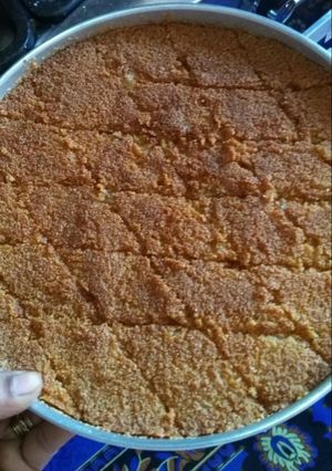 صورة لوصفة البسبوسة الطريه💞💞