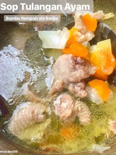 Foto resep 127. Sop Tulangan Ayam (bumbu Rempah ala Banjar)