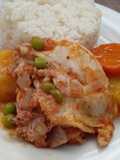 Estofado de pollo peruano