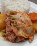Estofado de pollo peruano