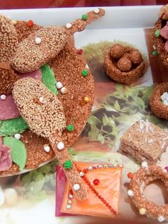 तीळगुळ कॅन्डी (teelgud candy recipe in marathi) रेसिपी चे मुख्य फोटो 