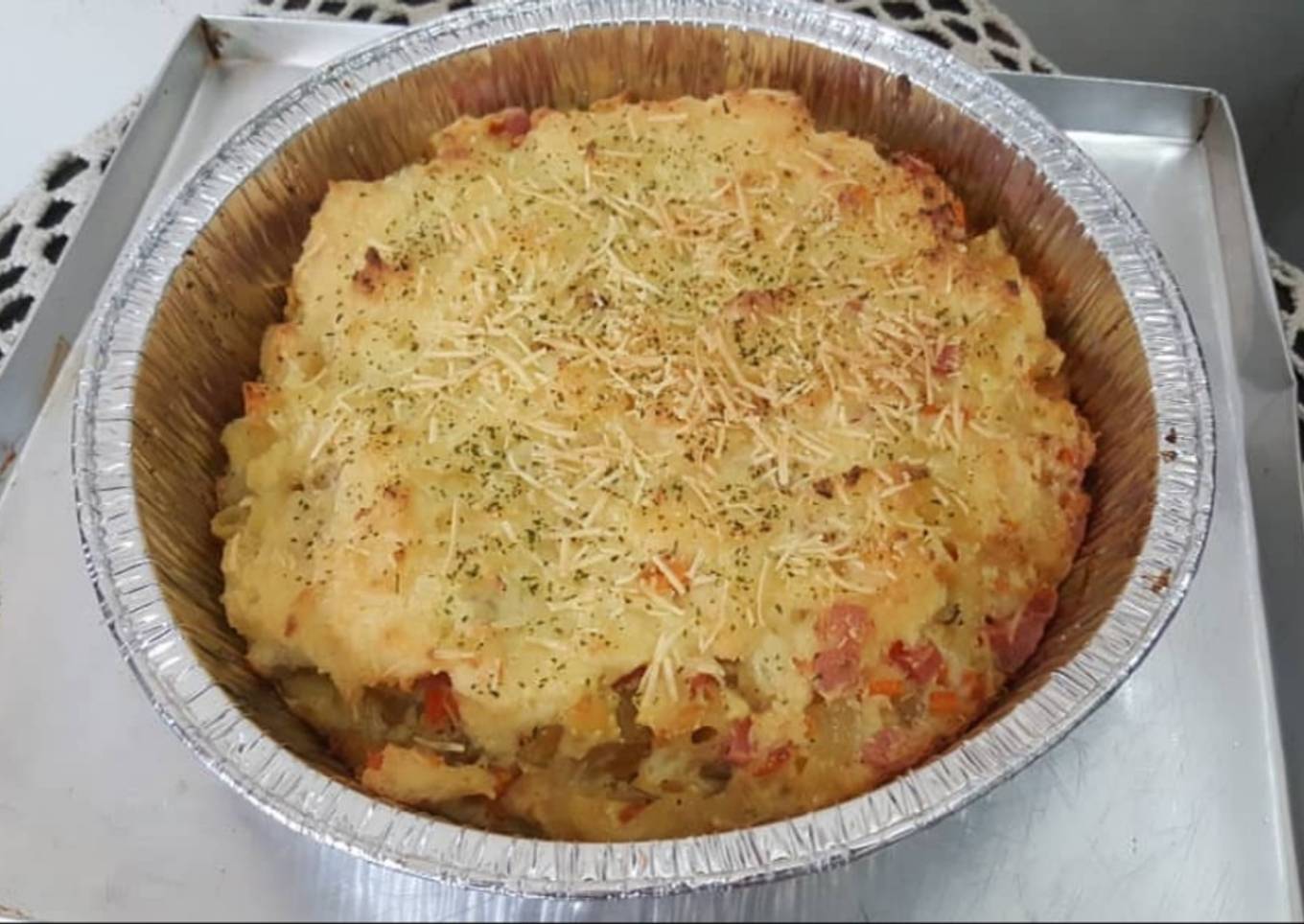 Macaroni schotel panggang