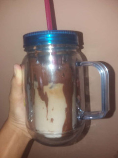 Una foto de Café frío con leche
