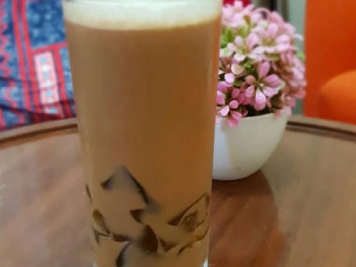 Langkah Mudah untuk Membikin Resep Es capucino cincau segeeer yang Enak Banget Anti Ribet, Lezat Sekali