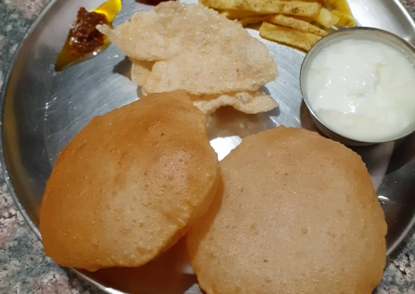 Aalu (French fries) pudi