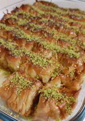 عکسی از دستور باقلوا استانبولی