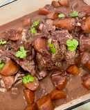 【Pressure cooker】 Lamb Leg in Red Wine Sauce