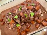 【Pressure cooker】 Lamb Leg in Red Wine Sauce