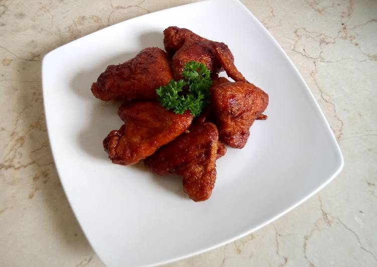 Resep Sweet &amp; Spicy Chiken Wings yang Sempurna