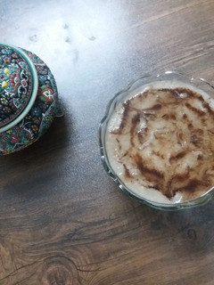 عکسی از دستور حلیم بلغور گندم و ارده کنجد