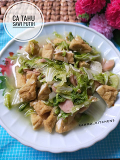 Foto resep Ca Tahu Sawi Putih