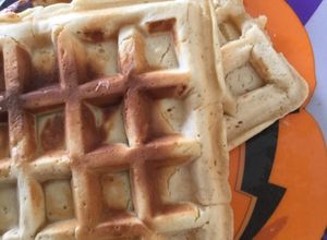 Una foto de Waffles económicos
