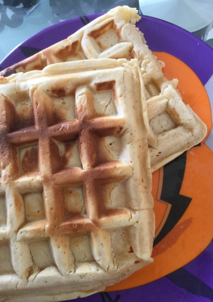 Una foto de Waffles económicos