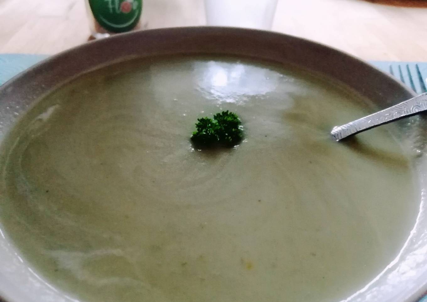 🌱Velouté de courgette végétal