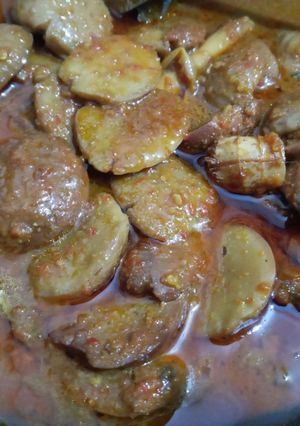 Foto resep Semur Jengkol Pedas