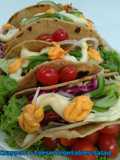 Chappati & Fresh Vegetables Salad