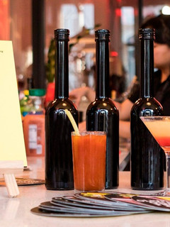 A picture of San Francisco with cornicabra extra virgin olive oil cocktail.