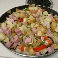 A picture of Maple Potato Skillet Casserole .