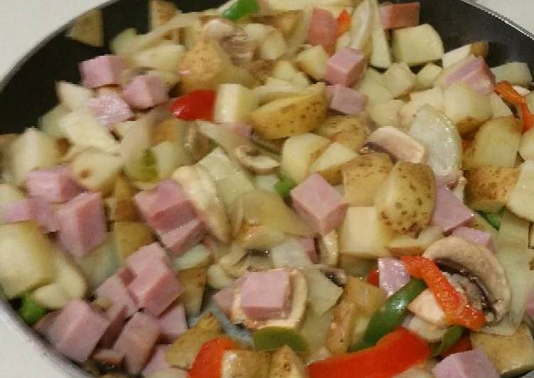 maple potato skillet casserole recipe main photo