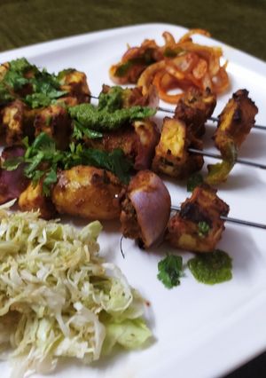 A picture of Paneer Barbeque.